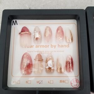 Pretty Press On Nails 3D Style X2 New